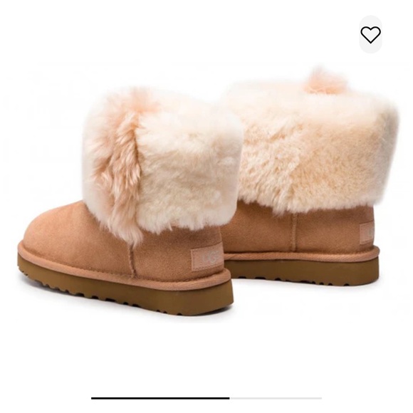 NWB UGG AUTHENTIC CLASSIC MINI FUR WISP BOOT | WOMEN’s 10 - Picture 8 of 16